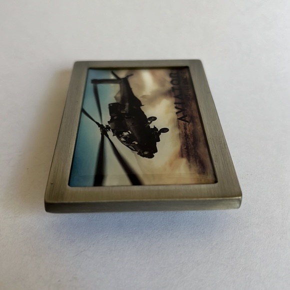 Aviator AH-64 Apache Aircraft Belt Buckle - Picture 5 of 9